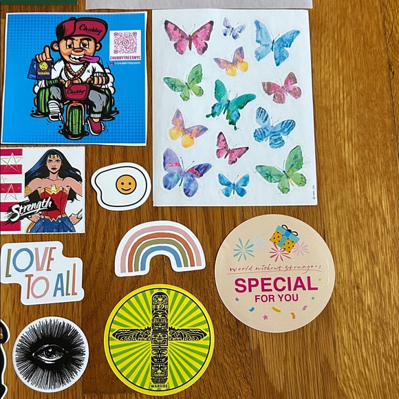 Colorful Sticker Collection including Coach’s - Picture 8 of 8